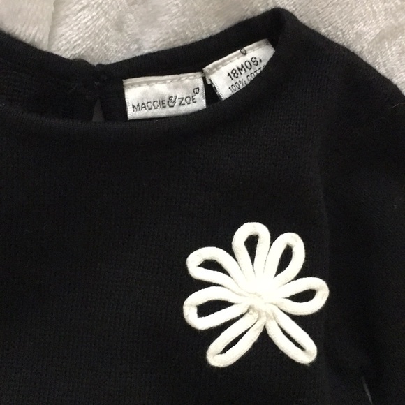 💥HOST PICK💥 Maggie & Zoe Blk & Wht Knit Dress - Picture 4 of 5